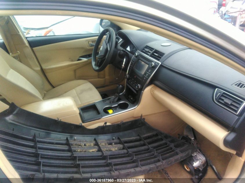 2015 TOYOTA CAMRY XLE/SE/LE/XSE - 4T4BF1FK9FR463716