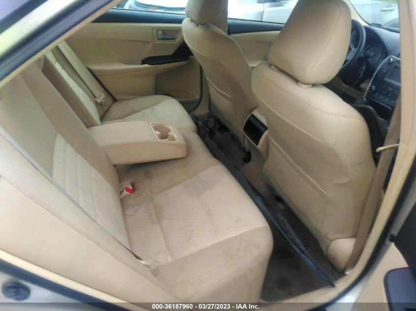 2015 TOYOTA CAMRY XLE/SE/LE/XSE - 4T4BF1FK9FR463716