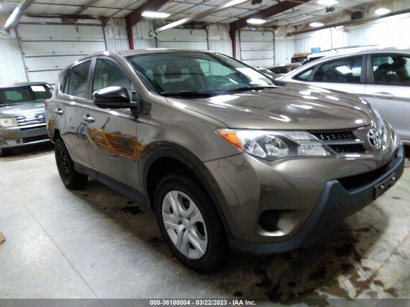 2015 TOYOTA RAV4 LE - 2T3BFREV0FW302537