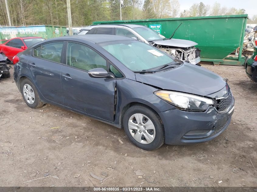 2015 KIA FORTE LX - KNAFX4A67F5374517