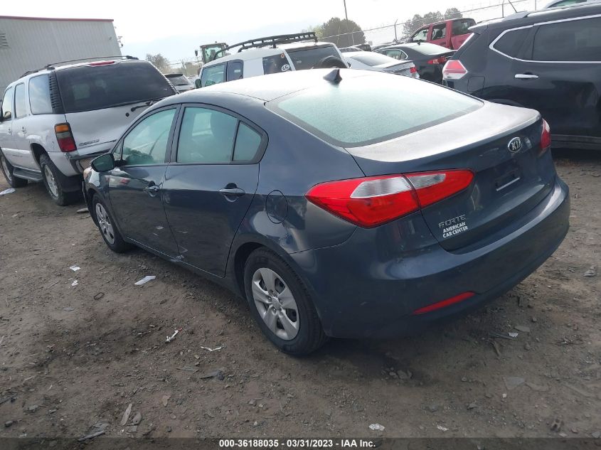 2015 KIA FORTE LX - KNAFX4A67F5374517