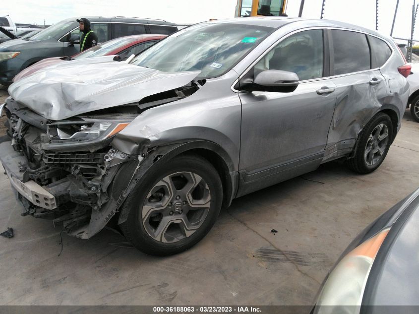 2017 HONDA CR-V EX-L - 7FARW1H82HE000489