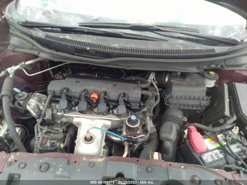 2013 HONDA CIVIC SDN LX - 19XFB2F51DE025019