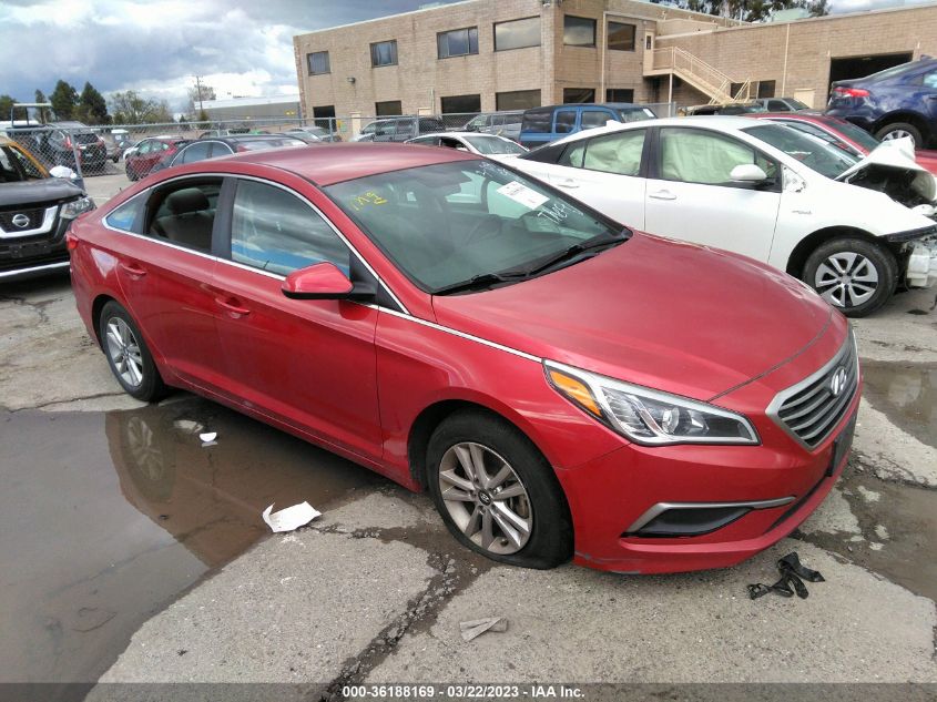 2017 HYUNDAI SONATA 2.4L - 5NPE24AF2HH546503