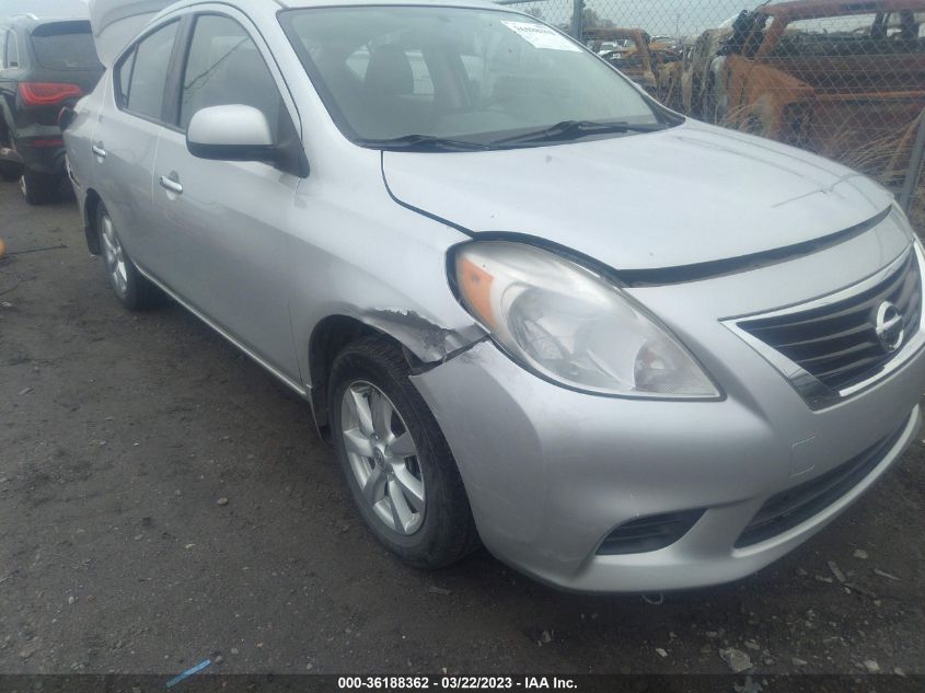 2014 NISSAN VERSA SV - 3N1CN7AP0EL813516