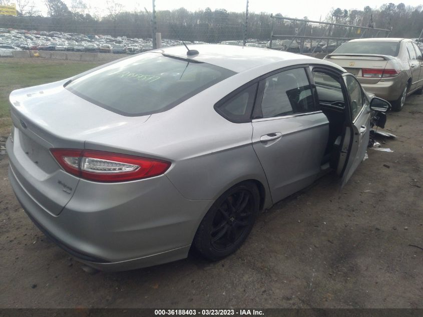 2013 FORD FUSION SE - 3FA6P0H74DR255527