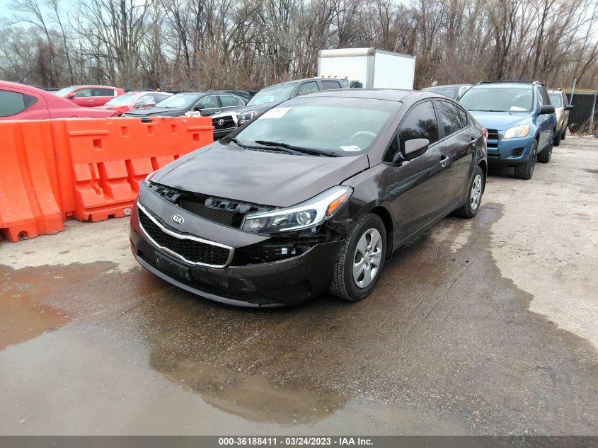 2017 KIA FORTE LX - 3KPFL4A72HE108272