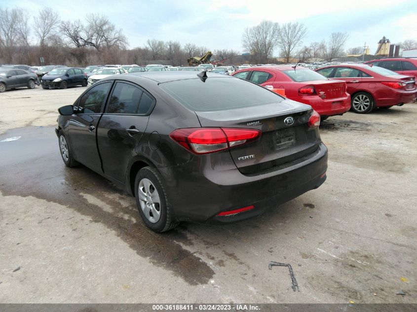 2017 KIA FORTE LX - 3KPFL4A72HE108272