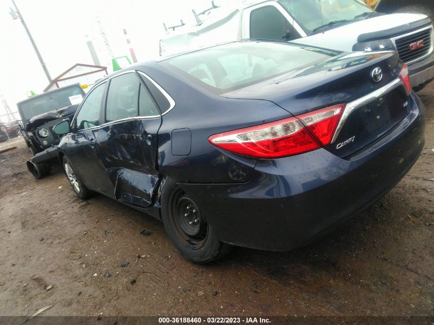 2015 TOYOTA CAMRY XLE/SE/LE/XSE - 4T4BF1FK5FR501894