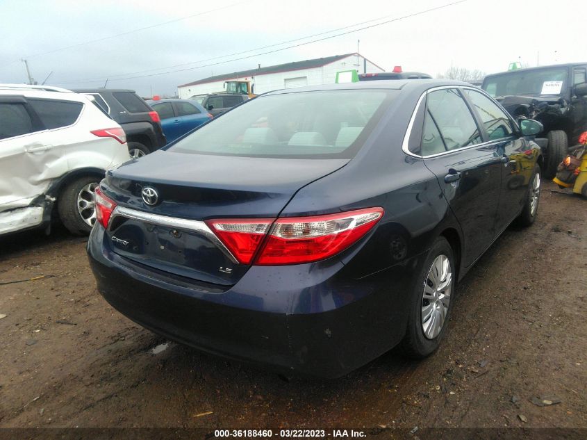 2015 TOYOTA CAMRY XLE/SE/LE/XSE - 4T4BF1FK5FR501894