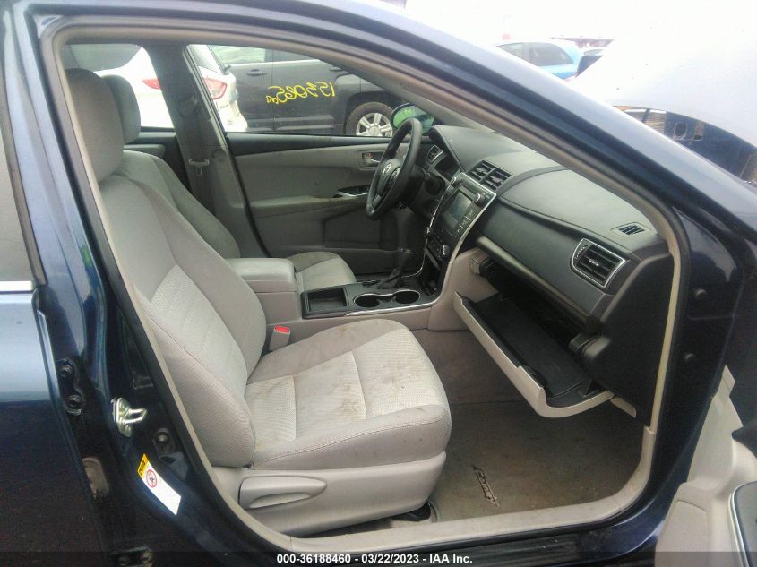 2015 TOYOTA CAMRY XLE/SE/LE/XSE - 4T4BF1FK5FR501894