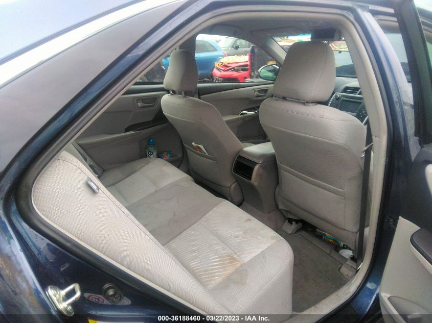 2015 TOYOTA CAMRY XLE/SE/LE/XSE - 4T4BF1FK5FR501894