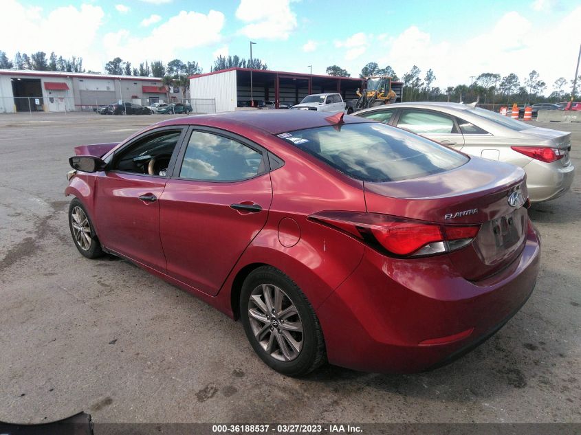 2014 HYUNDAI ELANTRA SE - 5NPDH4AE0EH484791