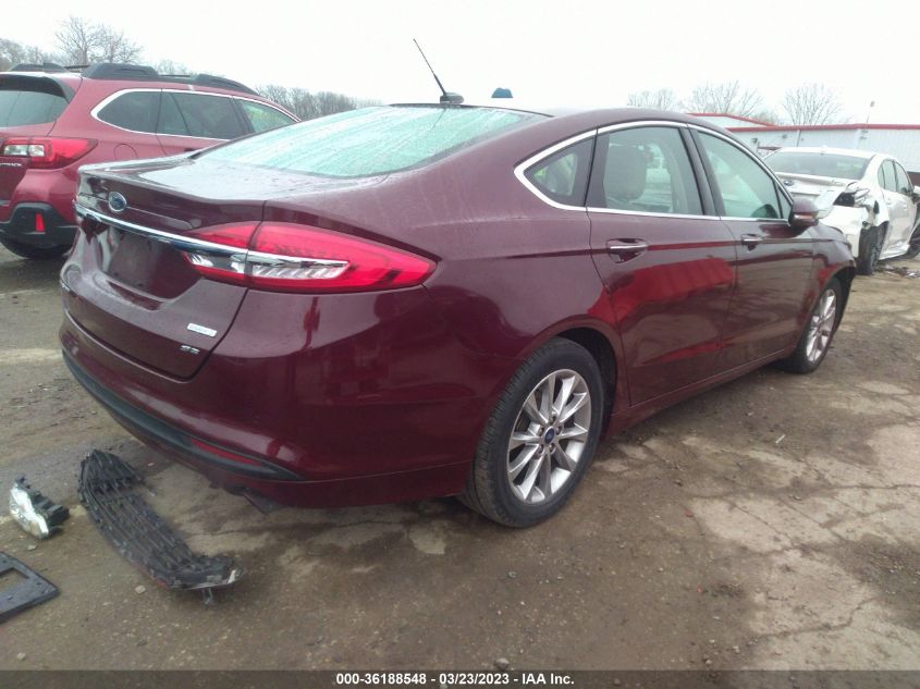 2017 FORD FUSION SE - 3FA6P0HD8HR349437