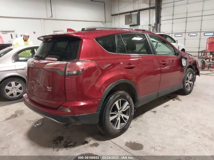2018 TOYOTA RAV4 XLE/ADVENTURE - 2T3RFREV8JW828129