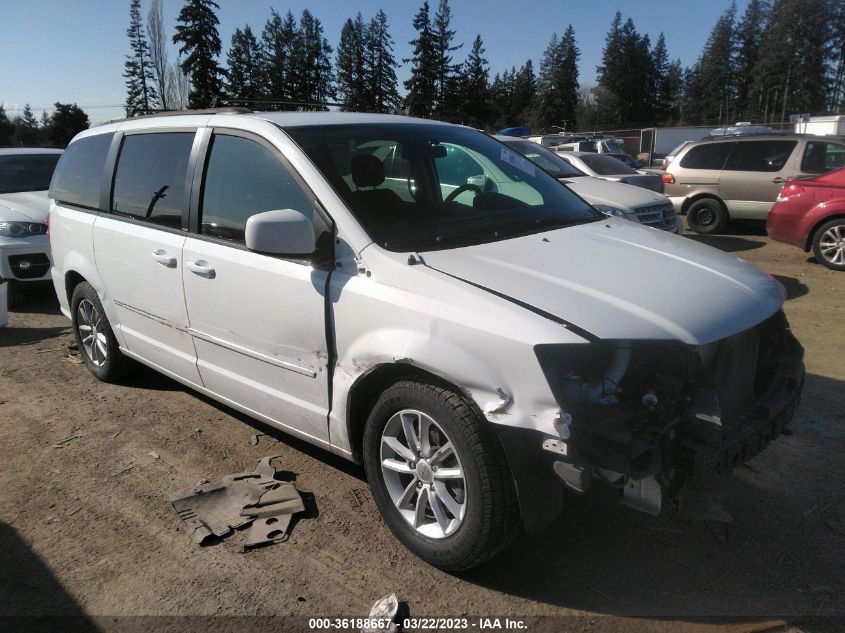 2014 DODGE GRAND CARAVAN SXT - 2C4RDGCG6ER347648