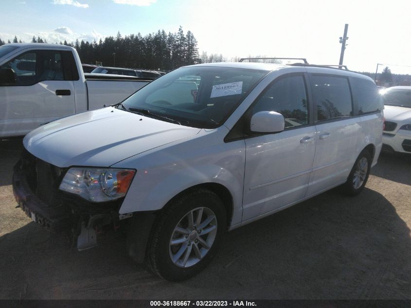2014 DODGE GRAND CARAVAN SXT - 2C4RDGCG6ER347648