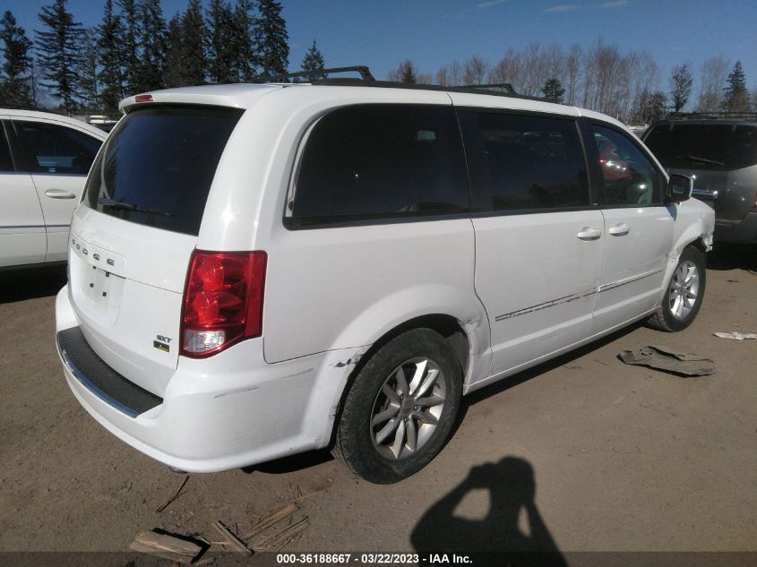 2014 DODGE GRAND CARAVAN SXT - 2C4RDGCG6ER347648