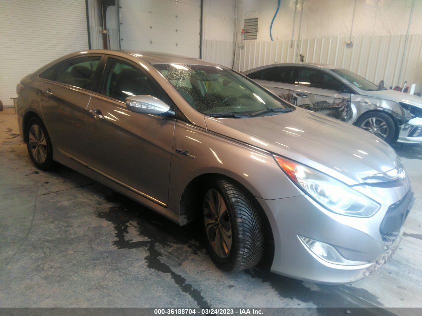 2013 HYUNDAI SONATA HYBRID LIMITED - KMHEC4A46DA091048