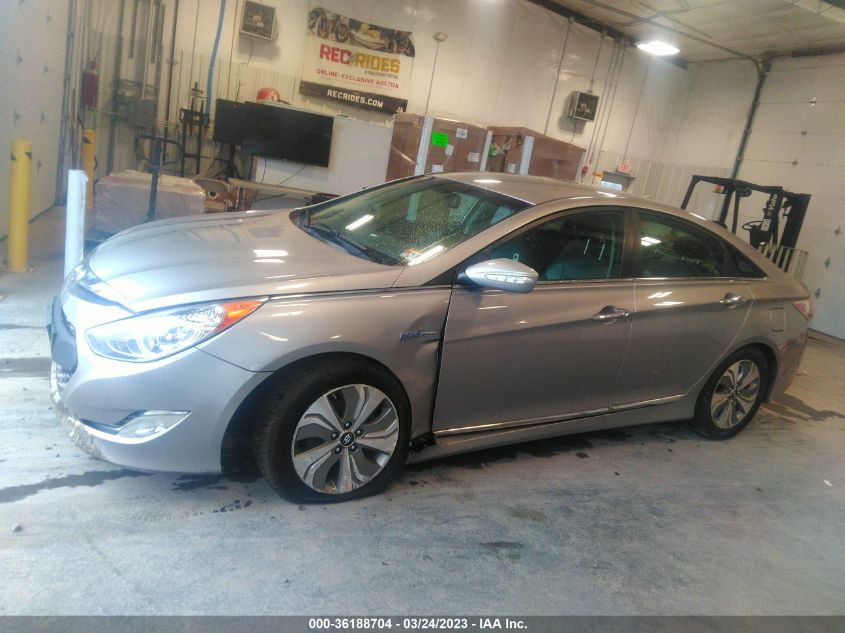 2013 HYUNDAI SONATA HYBRID LIMITED - KMHEC4A46DA091048
