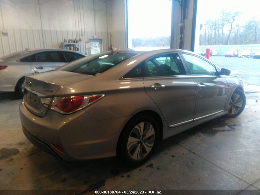 2013 HYUNDAI SONATA HYBRID LIMITED - KMHEC4A46DA091048