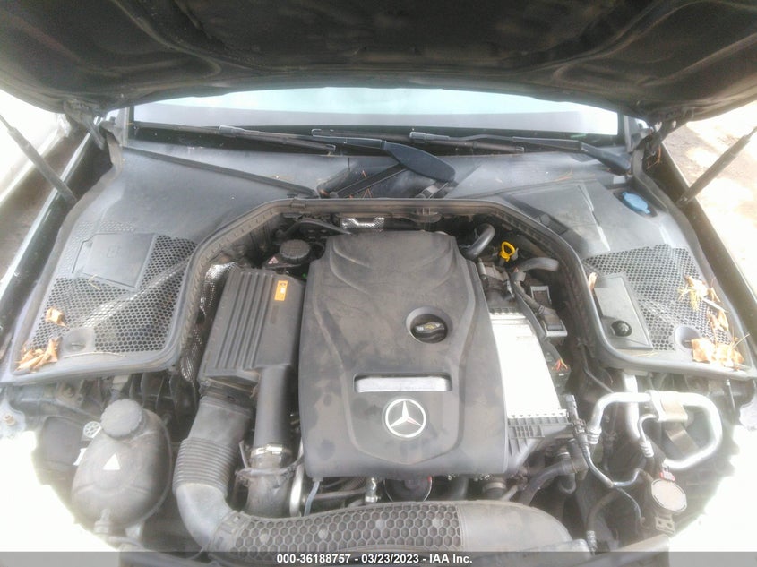 VIN 55SWF4JB4HU185147 2017 MERCEDES-BENZ C-CLASS C 300