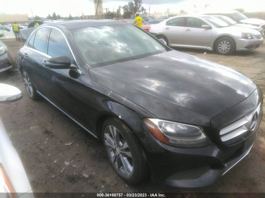 VIN 55SWF4JB4HU185147 2017 MERCEDES-BENZ C-CLASS C 300
