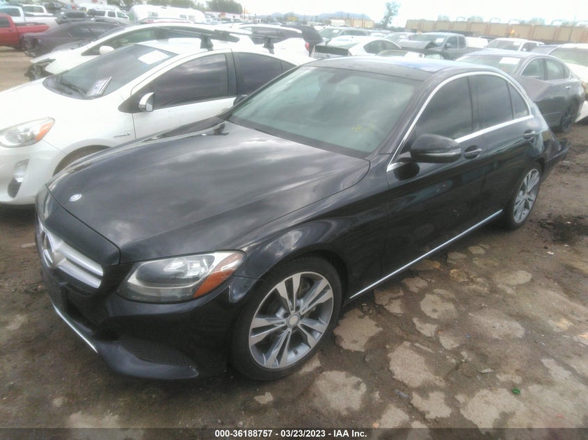 VIN 55SWF4JB4HU185147 2017 MERCEDES-BENZ C-CLASS C 300
