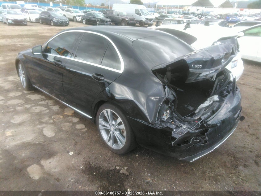 VIN 55SWF4JB4HU185147 2017 MERCEDES-BENZ C-CLASS C 300