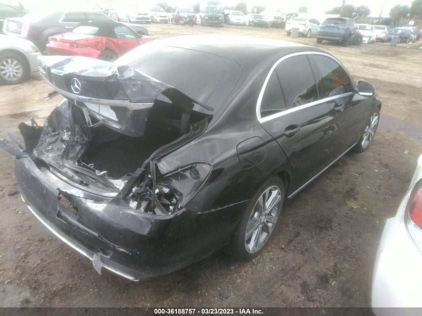 VIN 55SWF4JB4HU185147 2017 MERCEDES-BENZ C-CLASS C 300