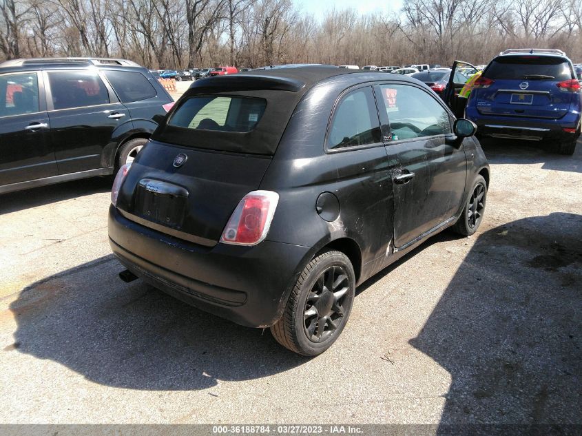 2017 FIAT 500C POP 3C3CFFLR8HT704782
