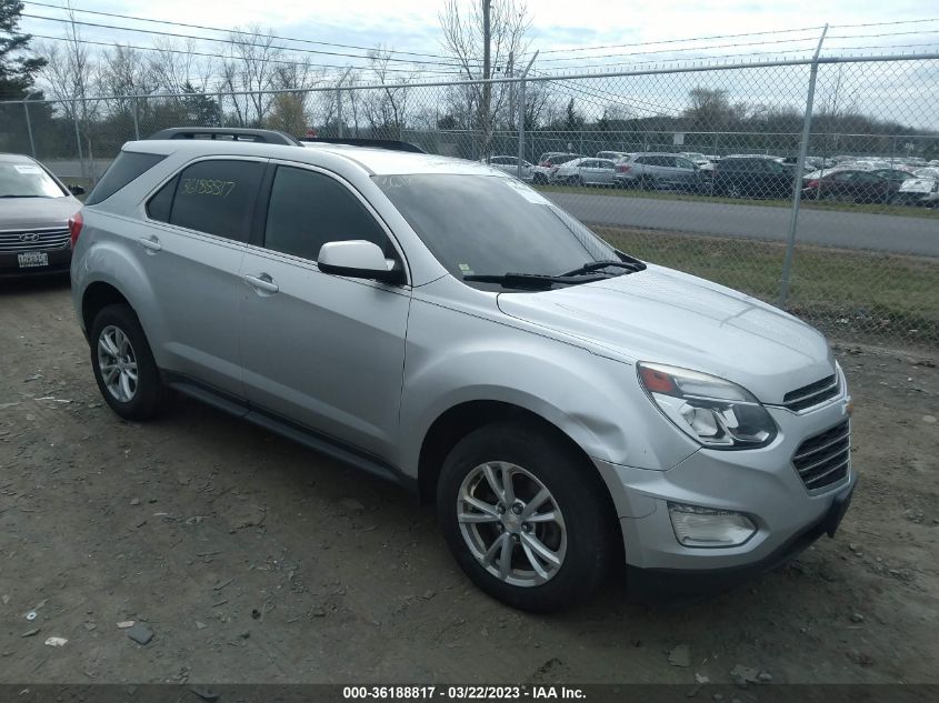 2016 CHEVROLET EQUINOX LT - 2GNFLFEK9G6138580