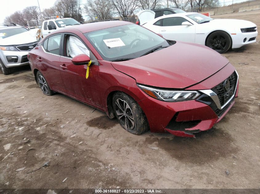 2021 NISSAN SENTRA SV - 3N1AB8CV7MY298792