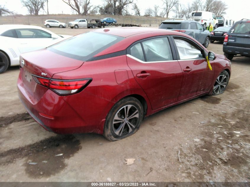 2021 NISSAN SENTRA SV - 3N1AB8CV7MY298792