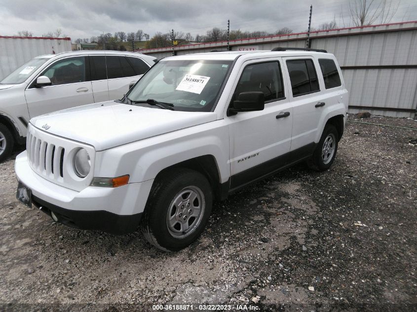 2014 JEEP PATRIOT SPORT - 1C4NJPBA6ED813859