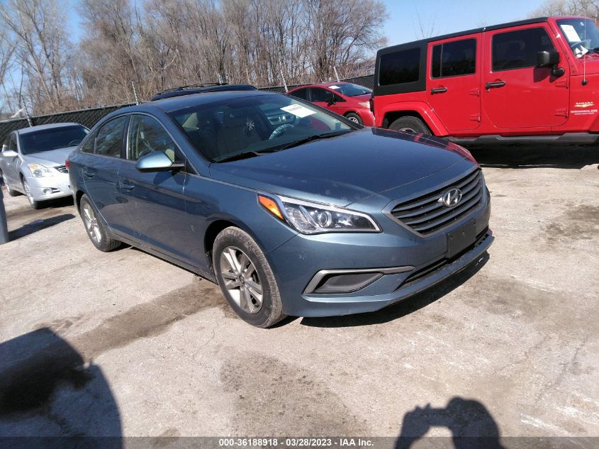 2017 HYUNDAI SONATA 2.4L - 5NPE24AF5HH513737