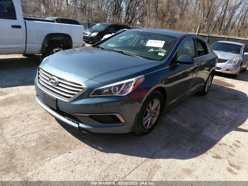 2017 HYUNDAI SONATA 2.4L - 5NPE24AF5HH513737