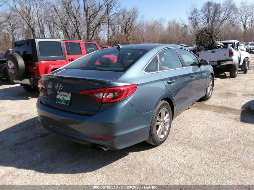 2017 HYUNDAI SONATA 2.4L - 5NPE24AF5HH513737