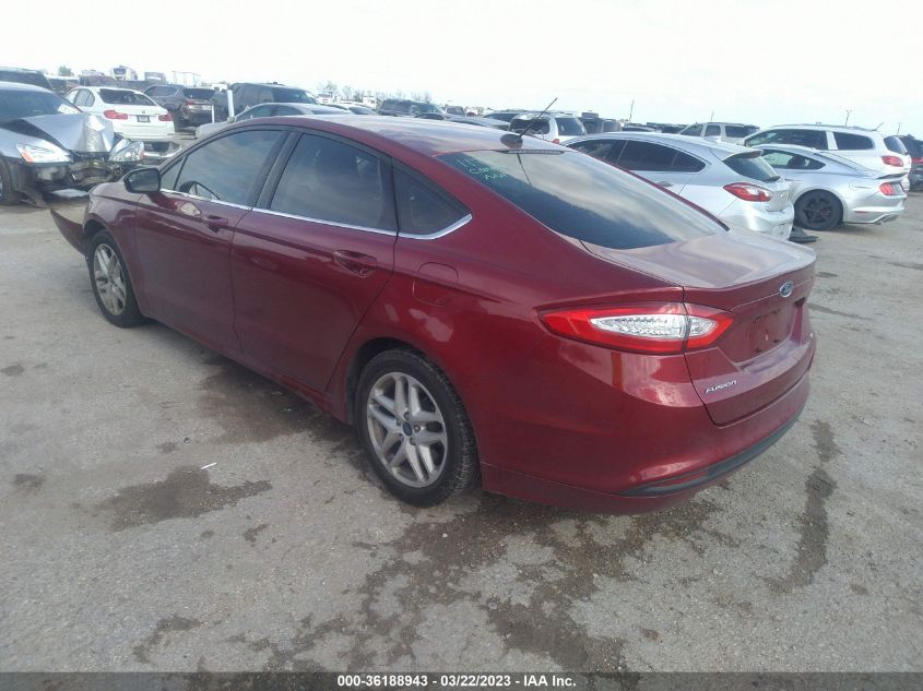 2016 FORD FUSION SE - 3FA6P0H75GR165369