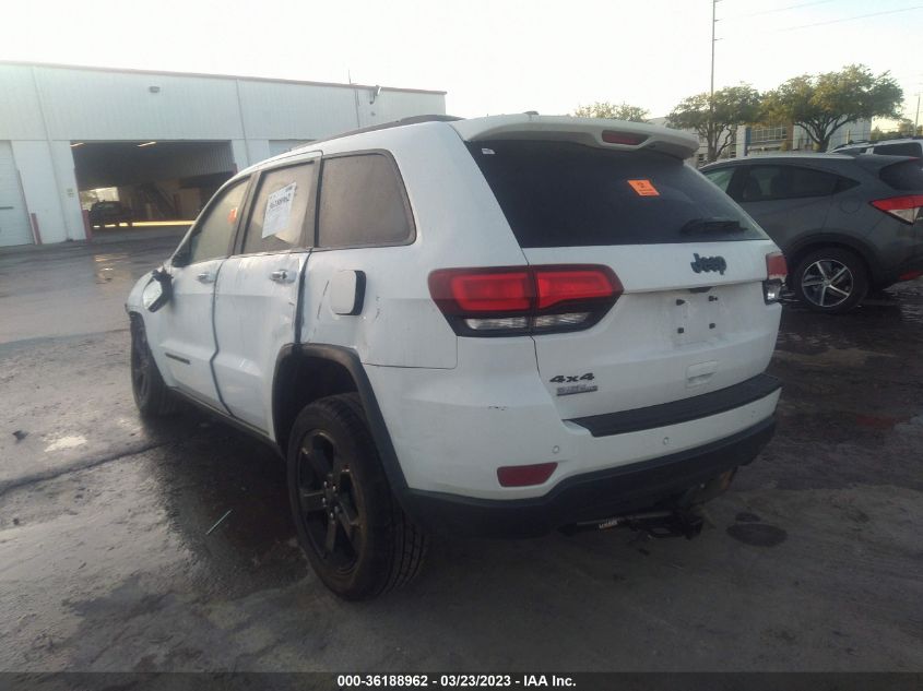 2018 JEEP GRAND CHEROKEE UPLAND - 1C4RJFAG0JC422885
