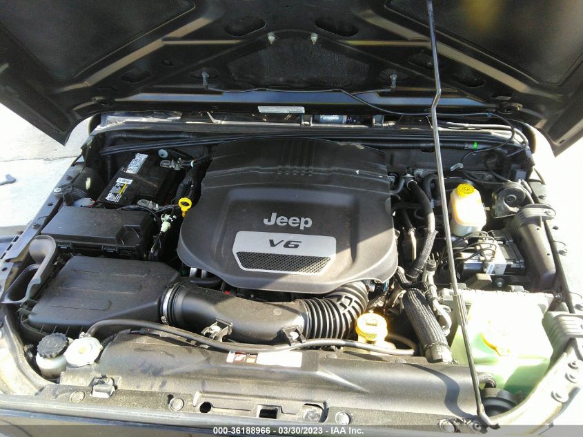 2013 JEEP WRANGLER SPORT - 1C4AJWAG5DL644856