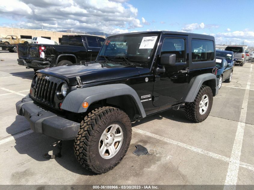 2013 JEEP WRANGLER SPORT - 1C4AJWAG5DL644856