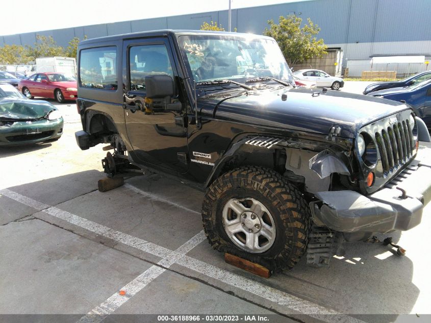2013 JEEP WRANGLER SPORT - 1C4AJWAG5DL644856
