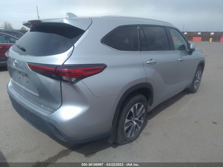 2021 TOYOTA HIGHLANDER XLE - 5TDGZRBH8MS529467