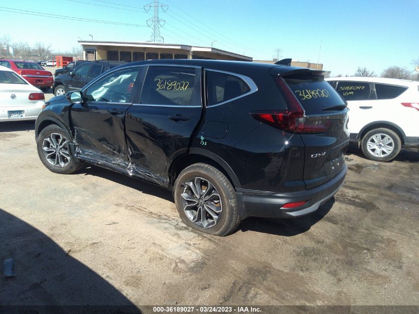 2022 HONDA CR-V EX - 2HKRW2H53NH664336