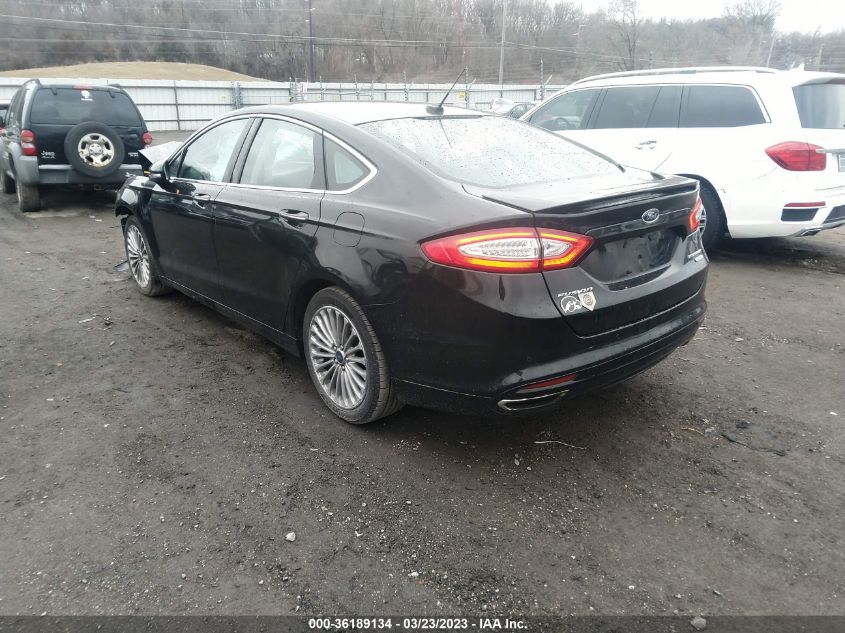 2014 FORD FUSION TITANIUM - 3FA6P0K91ER110120