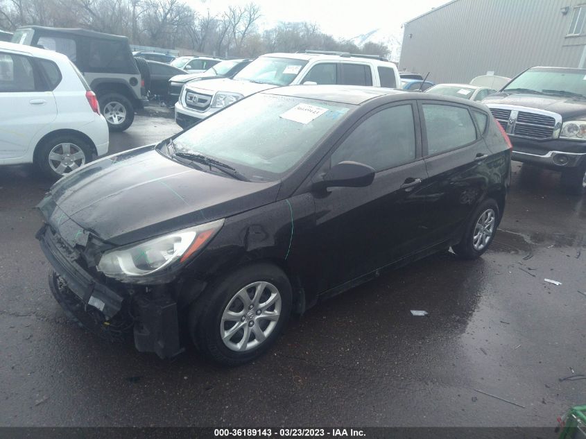 2014 HYUNDAI ACCENT GS - KMHCT5AE0EU193080