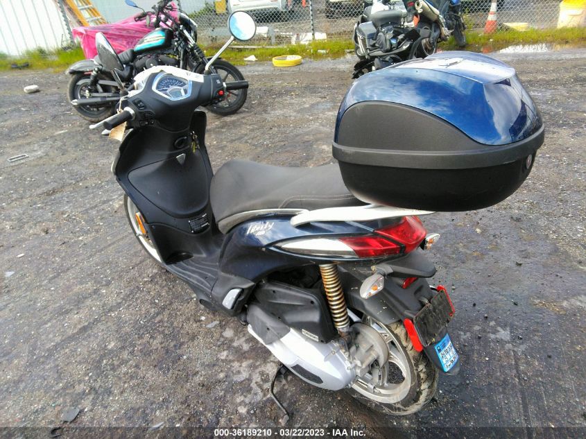 2018 PIAGGIO LIBERTY ZAPM898G1K7001019