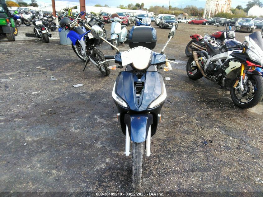 2018 PIAGGIO LIBERTY ZAPM898G1K7001019