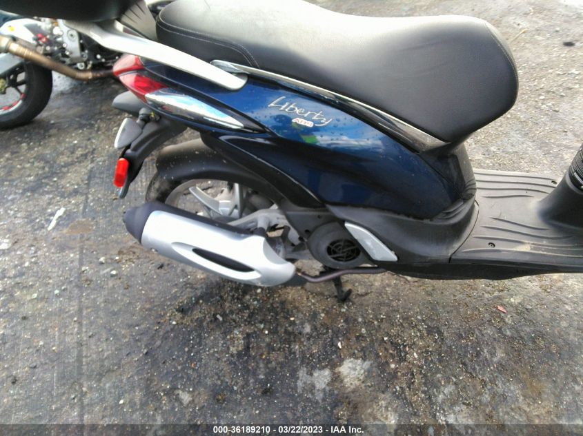 2018 PIAGGIO LIBERTY ZAPM898G1K7001019